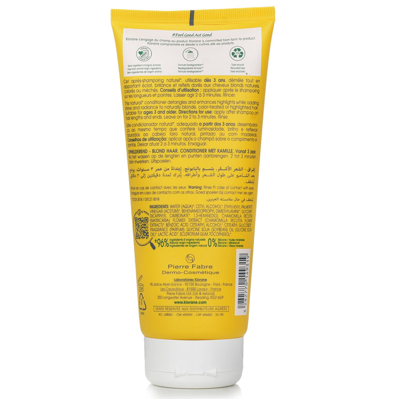 クロラーヌ  Conditioner With Chamomile (Brightening Blonde Hair)   200ml/6.7oz