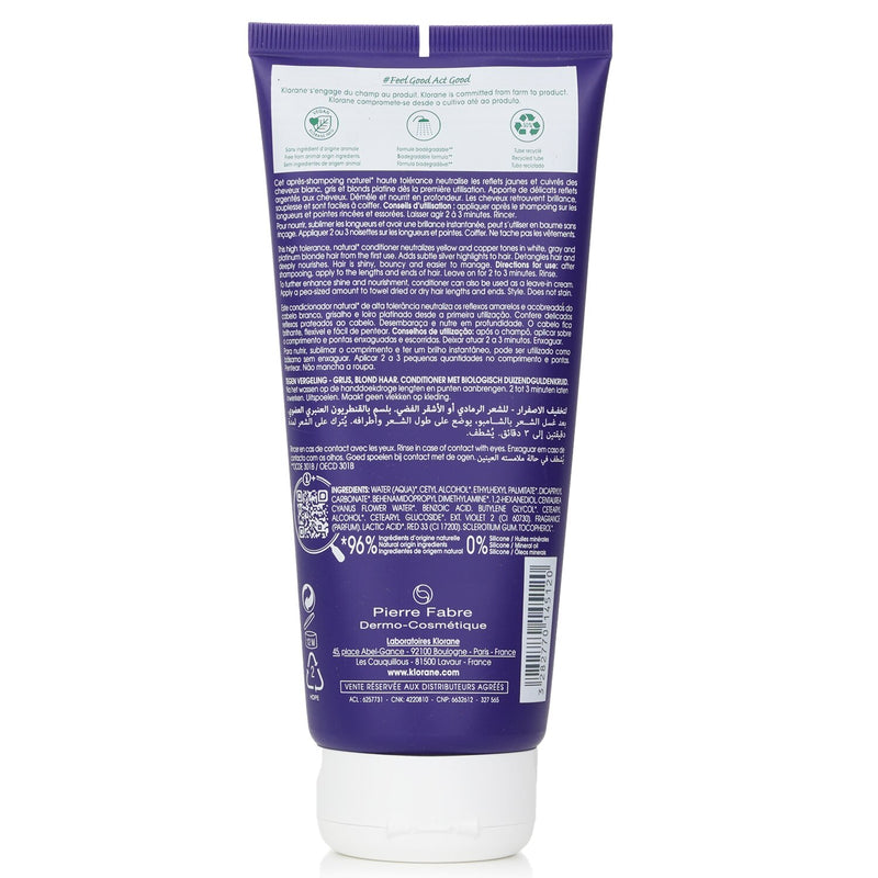 クロラーヌ  Conditioner With Organic Centaury (Anti Yellowing Gray Blonde Hair)   200ml/6.7oz