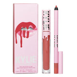 カイリー・バイ・カイリー・ジェンナー  Matte Lip Kit: Matte Liquid Lipstick 3ml + Lip Liner 1.1g - # 801 Queen   2pcs