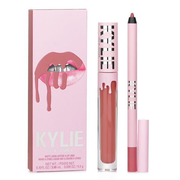 カイリー・バイ・カイリー・ジェンナー  Matte Lip Kit: Matte Liquid Lipstick 3ml + Lip Liner 1.1g - # 301 Angel   2pcs