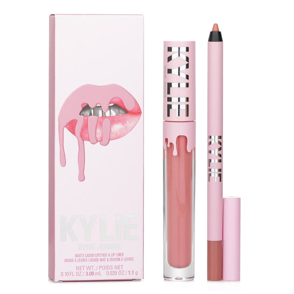 カイリー・バイ・カイリー・ジェンナー  Matte Lip Kit: Matte Liquid Lipstick 3ml + Lip Liner 1.1g - # 300 Koko K   2pcs