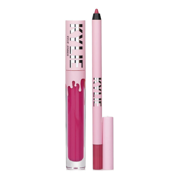 カイリー・バイ・カイリー・ジェンナー  Matte Lip Kit: Matte Liquid Lipstick 3ml + Lip Liner 1.1g - # 102 Extraordinary   2pcs