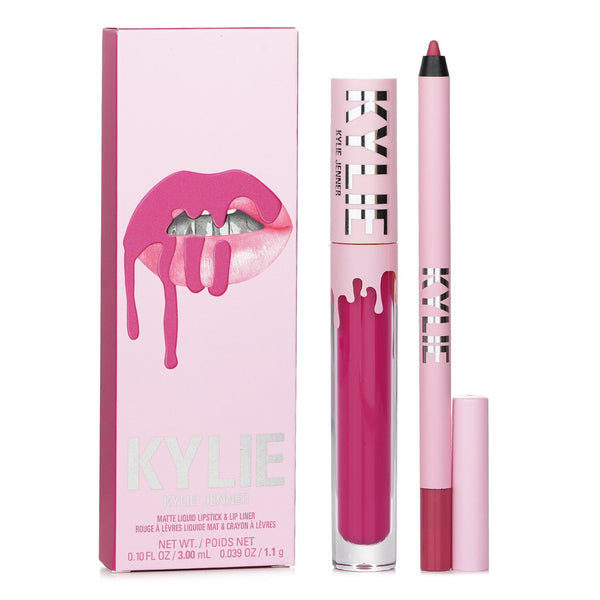 カイリー・バイ・カイリー・ジェンナー  Matte Lip Kit: Matte Liquid Lipstick 3ml + Lip Liner 1.1g - # 102 Extraordinary   2pcs