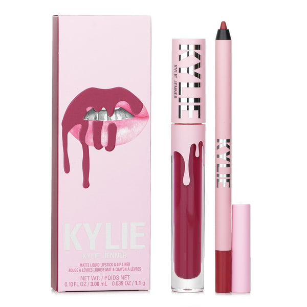 カイリー・バイ・カイリー・ジェンナー  Matte Lip Kit: Matte Liquid Lipstick 3ml + Lip Liner 1.1g - # 103 Better Not Pout   2pcs