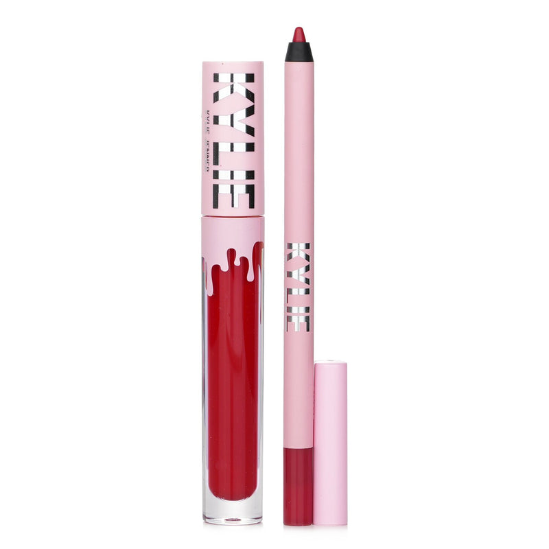 カイリー・バイ・カイリー・ジェンナー  Matte Lip Kit: Matte Liquid Lipstick 3ml + Lip Liner 1.1g - # 402 Mary Jo K   2pcs