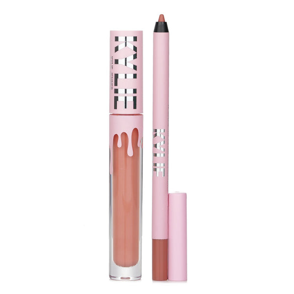 カイリー・バイ・カイリー・ジェンナー  Matte Lip Kit: Matte Liquid Lipstick 3ml + Lip Liner 1.1g - # 700 Bare   2pcs