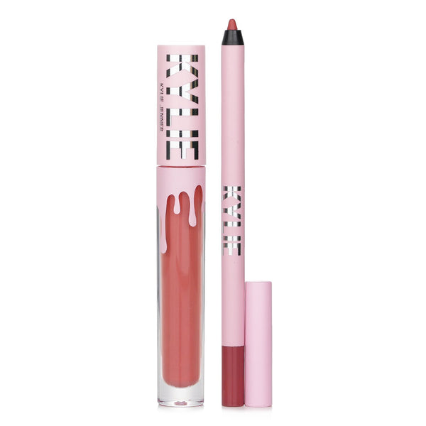 カイリー・バイ・カイリー・ジェンナー  Matte Lip Kit: Matte Liquid Lipstick 3ml + Lip Liner 1.1g - # 704 Sweater Weather   2pcs