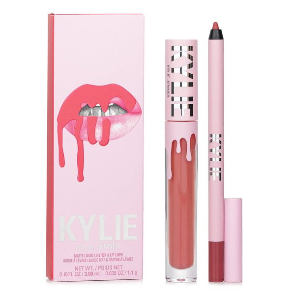 カイリー・バイ・カイリー・ジェンナー  Matte Lip Kit: Matte Liquid Lipstick 3ml + Lip Liner 1.1g - # 704 Sweater Weather   2pcs