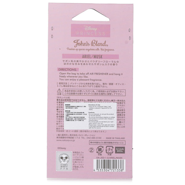 John's Blend  Disney Princess Air Freshener - Ariel Musk   1pc