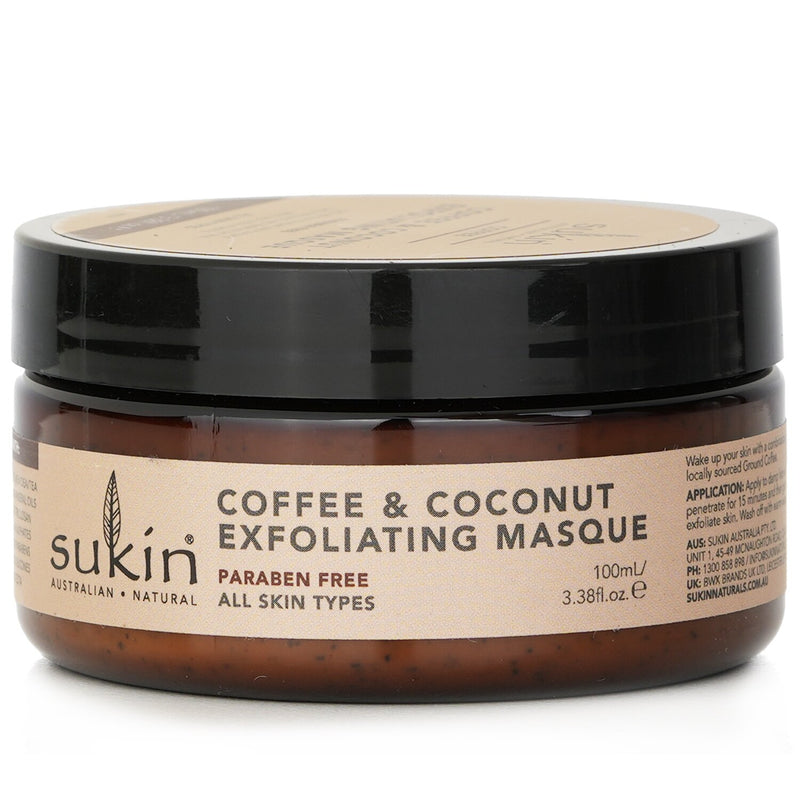 スーキン  Natural Coffee & Coconut Exfoliating Masque   100ml/3.38oz
