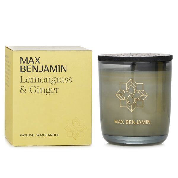 マックス ベンジャミン  Natural Wax Candle - Lemongrass & Ginger   210g/7.4oz
