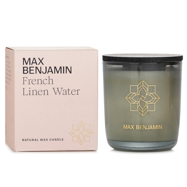 マックス ベンジャミン  Natural Wax Candle - French Linen Water   210g/7.4oz