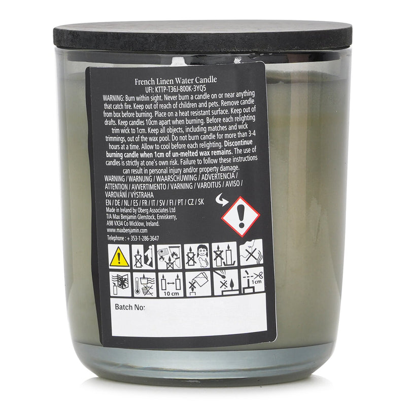 マックス ベンジャミン  Natural Wax Candle - French Linen Water   210g/7.4oz