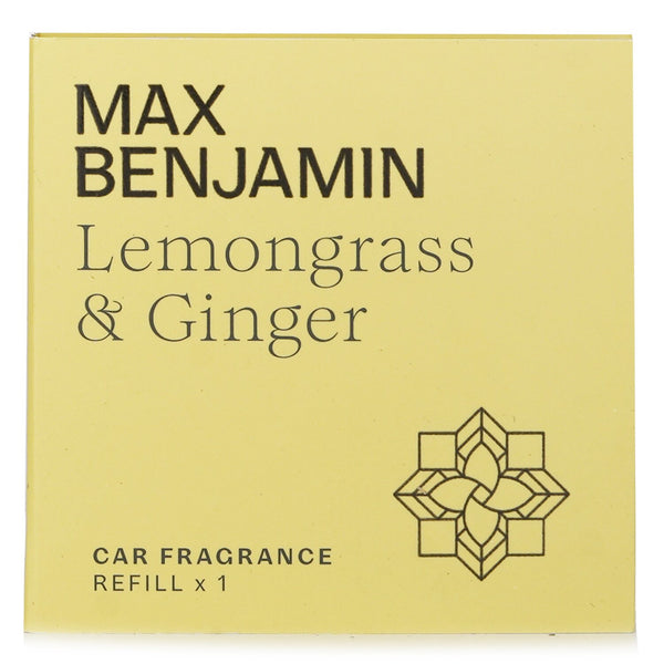 マックス ベンジャミン  Car Fragrance Refill - Lemongrass & Ginger   1pc