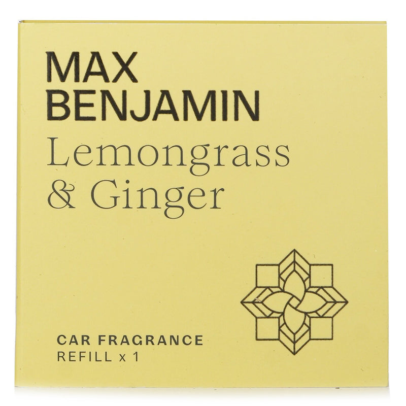 マックス ベンジャミン  Car Fragrance Refill - Lemongrass & Ginger   1pc