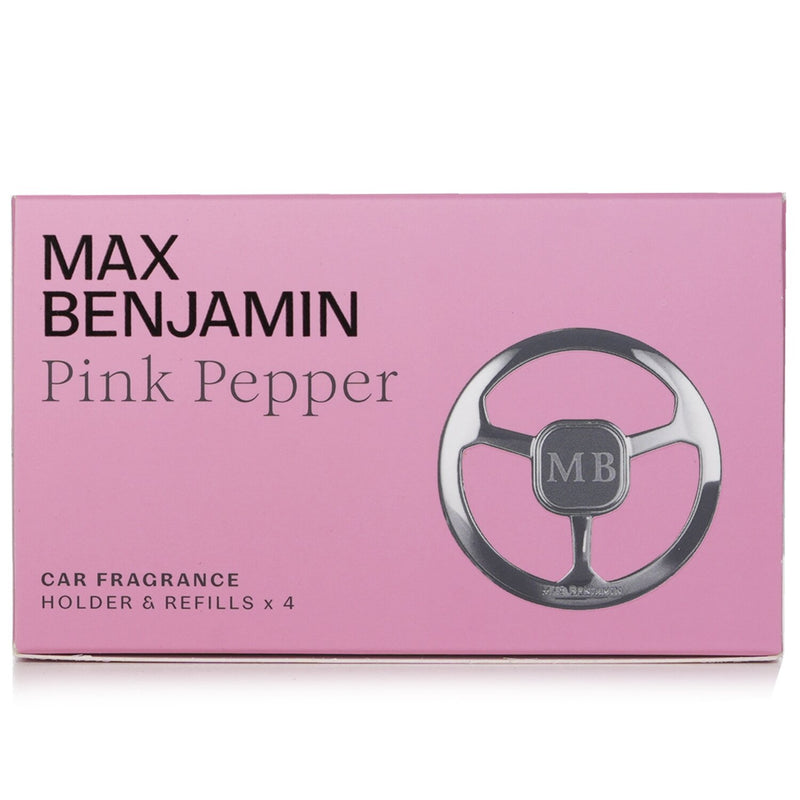 マックス ベンジャミン  Car Fragrance Gift Set - Pink Pepper   4pcs