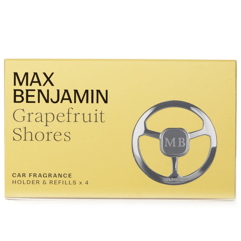 マックス ベンジャミン  Car Fragrance Gift Set - Grapefruit Shores   4pcs
