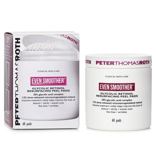 ピーター・トーマス・ロス  Even Smoother Glycolic Retinol Resurfacing Peel Pads   60pads