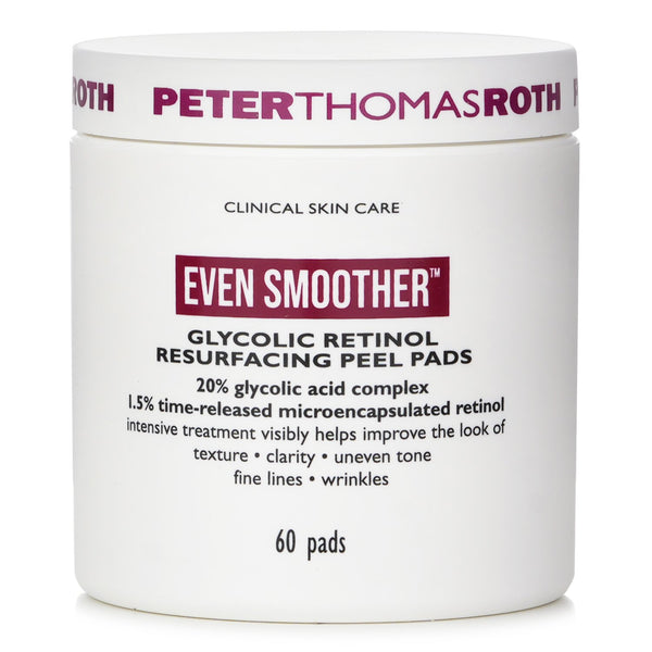 ピーター・トーマス・ロス  Even Smoother Glycolic Retinol Resurfacing Peel Pads   60pads