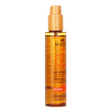 ニュクス  Sun Tanning Sun Oil High Protection SPF50 (For Face & Body)   150ml/5oz