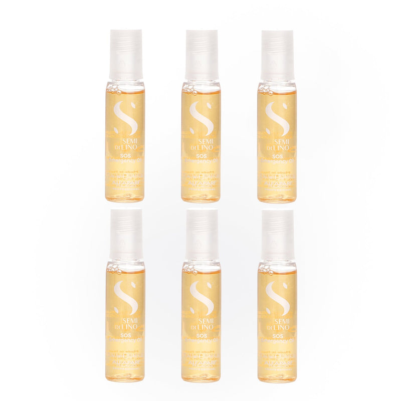 アルファパルフ  Semi Di Lino Reconstruction SOS Emergency Oil   6x13ml/0.44oz