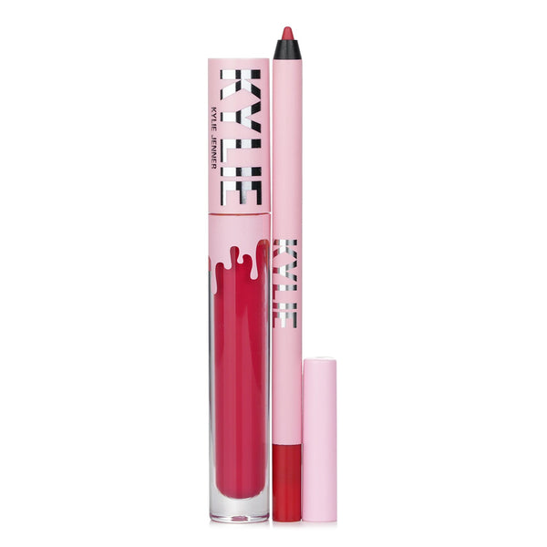 カイリー・バイ・カイリー・ジェンナー  Matte Lip Kit: Matte Liquid Lipstick 3ml + Lip Liner 1.1g - # 503 Bad Lil Thing   2pcs