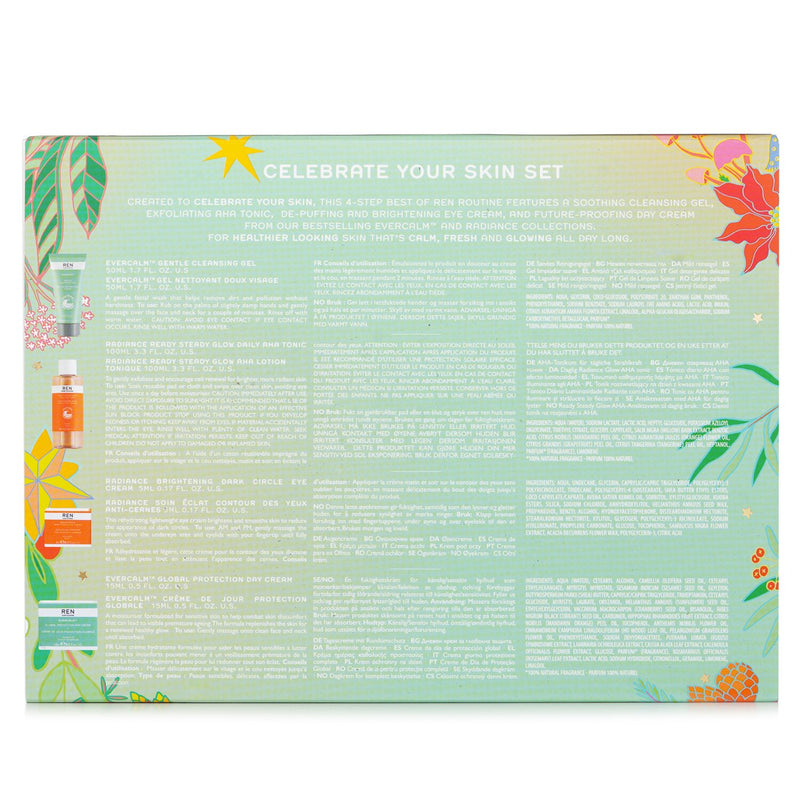 レン  Celebrate Your Skin X'mas Set   4pcs