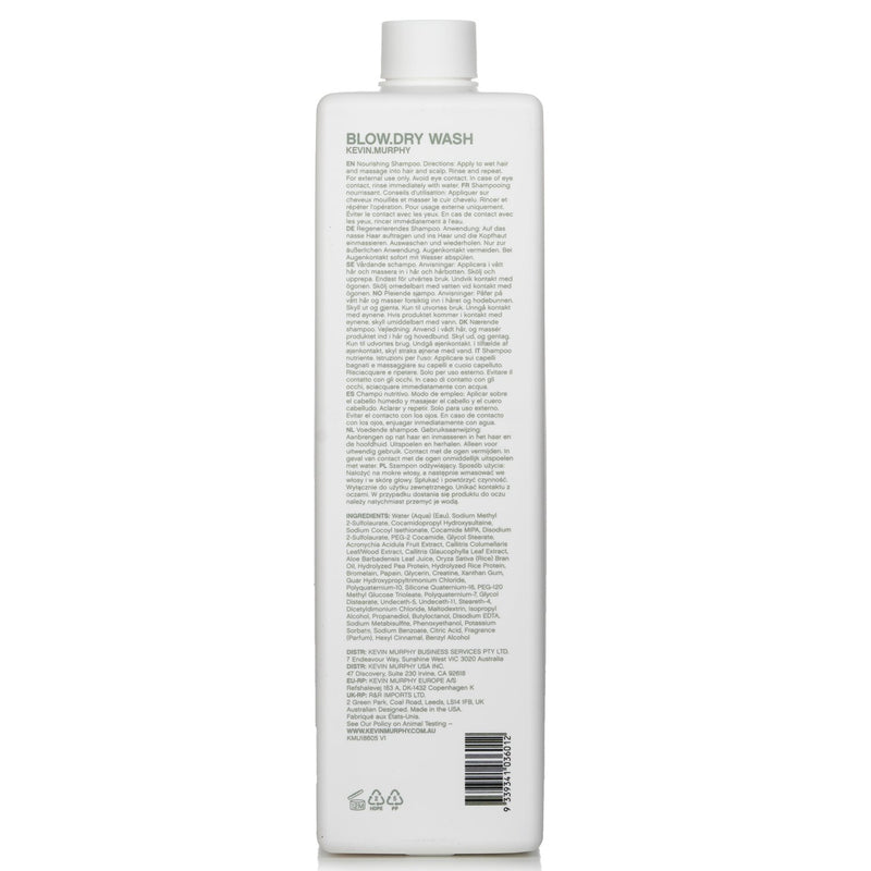 ケヴィン マーフィー  Blow.Dry Wash (Nourishing And Repairing Shampoo)   1000ml/33.8oz