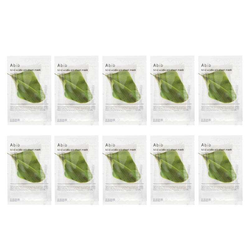 アビブ  Mild Acidic pH Sheet Mask Heartleaf Fit   30mlx10pcs