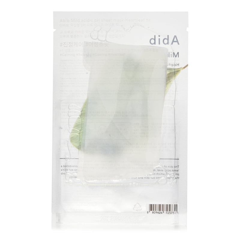 アビブ  Mild Acidic pH Sheet Mask Heartleaf Fit   30mlx10pcs