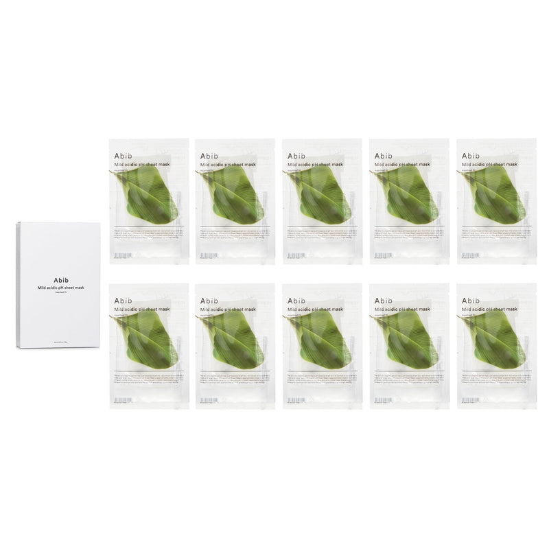 アビブ  Mild Acidic pH Sheet Mask Heartleaf Fit   30mlx10pcs