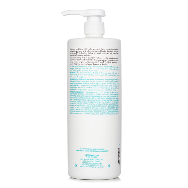 モロッカンオイル  Blonde Perfecting Purple Conditioner (For Blonde, Lightened Or Grey Hair)   1000ml/33.8oz