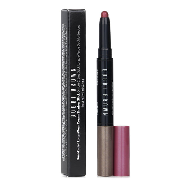 ボビイ ブラウン  Dual Ended Long Wear Cream Shadow Stick - # Bronze Pink Shimmer/Espresso Matte   1.6g/0.05oz