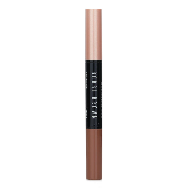 ボビイ ブラウン  Dual Ended Long Wear Cream Shadow Stick - # Golden Pink / Taupe Matte   1.6g/0.05oz