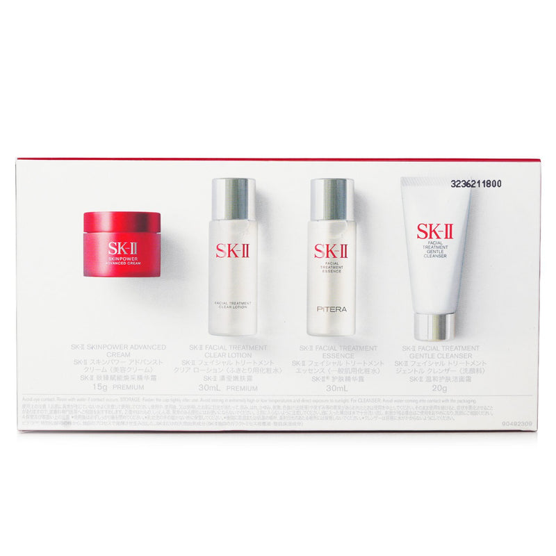 SK-II  Essential Travel Kit:   4pcs