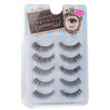ビューティーワールド  Dream Girl Nylon Eyelash - # 987 Natural Black   5pairs