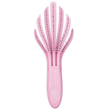 ウェットブラシ  Go Green Curly Detangling Hair Brush - # Pink   1pcs