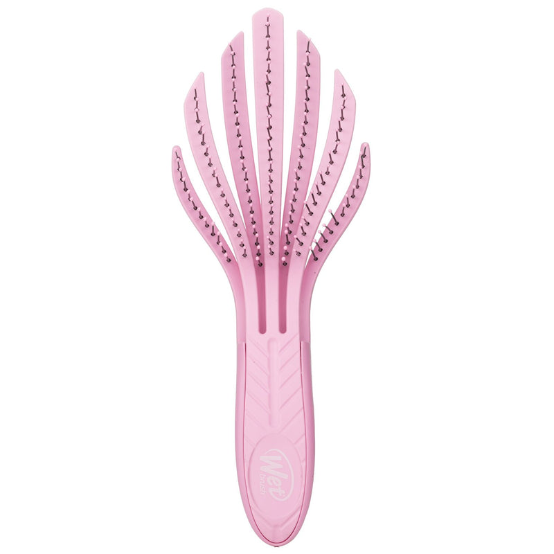 ウェットブラシ  Go Green Curly Detangling Hair Brush - # Pink   1pcs