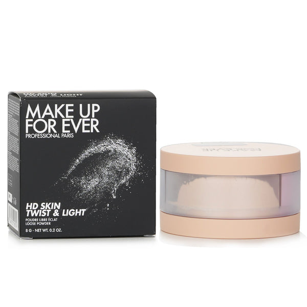 メイクアップフォーエバー  HD Skin Twist & Light Loose Powder - # 1.0 Clair/Light   8g/0.2oz