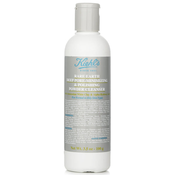 キールズ  Rare Earth Deep Pore-Minimizing & Polishing Powder Cleanser   100g/3.5oz