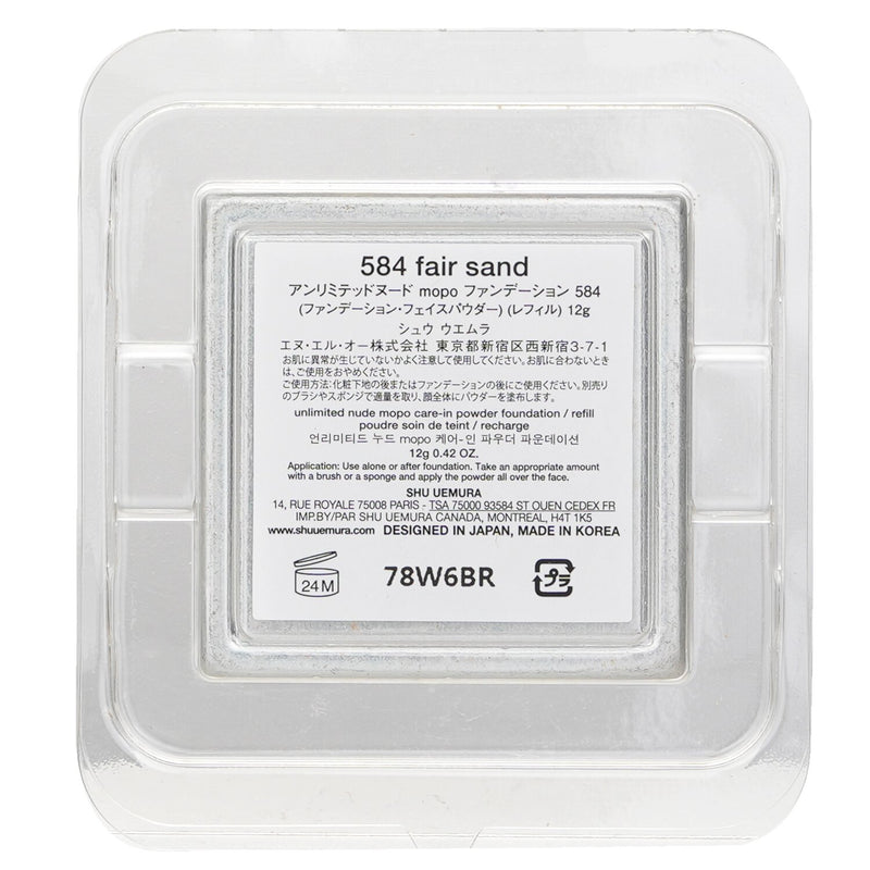 シュウウエムラ  Unlimited Nude Mopo Care in Powder Foundation Refill - # 584   12g/0.42oz