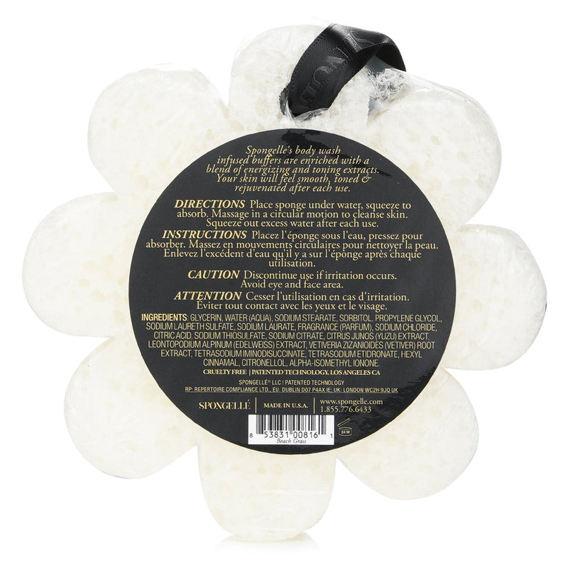 Spongelle  Wild Flower Soap Sponge - Beach Grass (White)   1pc/85g