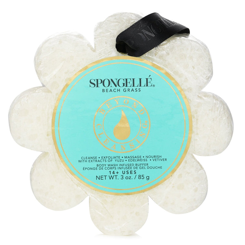 Spongelle  Wild Flower Soap Sponge - Beach Grass (White)   1pc/85g
