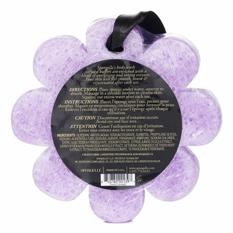 Spongelle  Wild flower Soap Sponge - French Lavender (Purple)   1pc