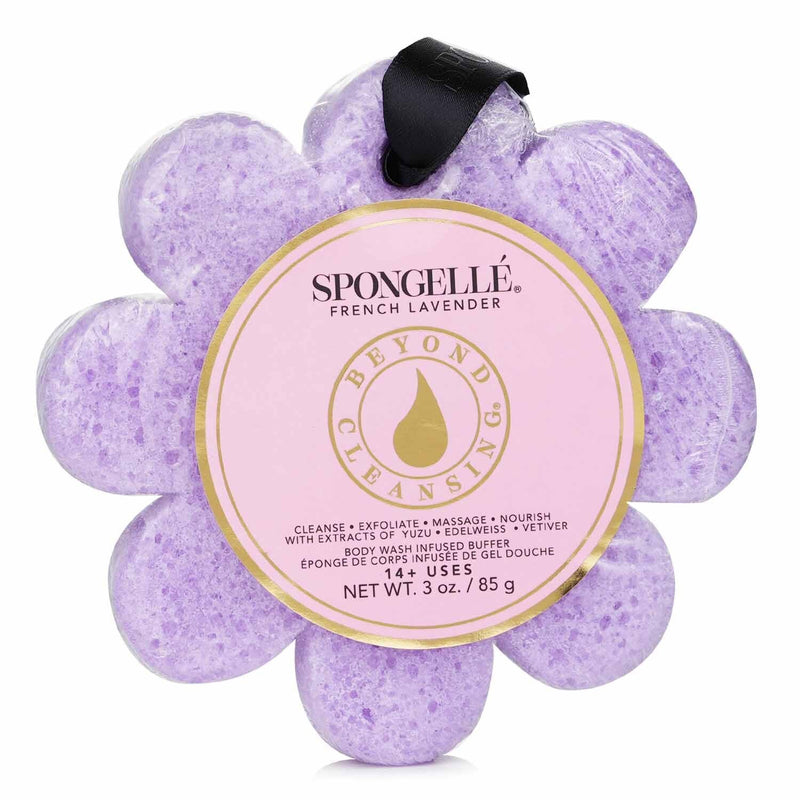 Spongelle  Wild flower Soap Sponge - French Lavender (Purple)   1pc
