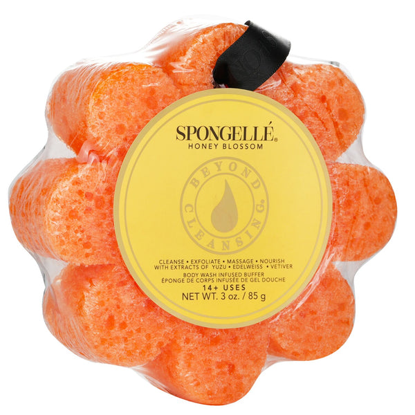 Spongelle  Wild Flower Soap Sponge - Honey Blossom (Orange)   1pc/85g