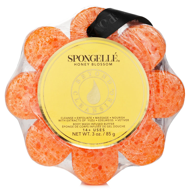 Spongelle  Wild Flower Soap Sponge - Honey Blossom (Orange)   1pc/85g
