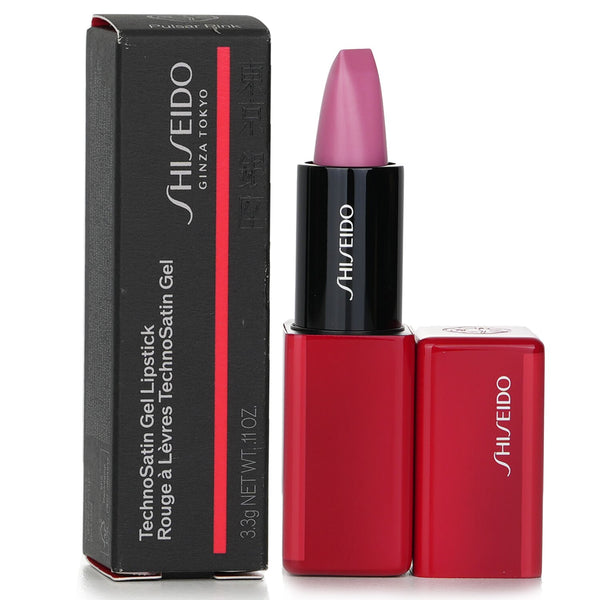 資生堂  Technosatin Gel Lipstick - # 407 Pulsar Pink   3.3g/0.11oz