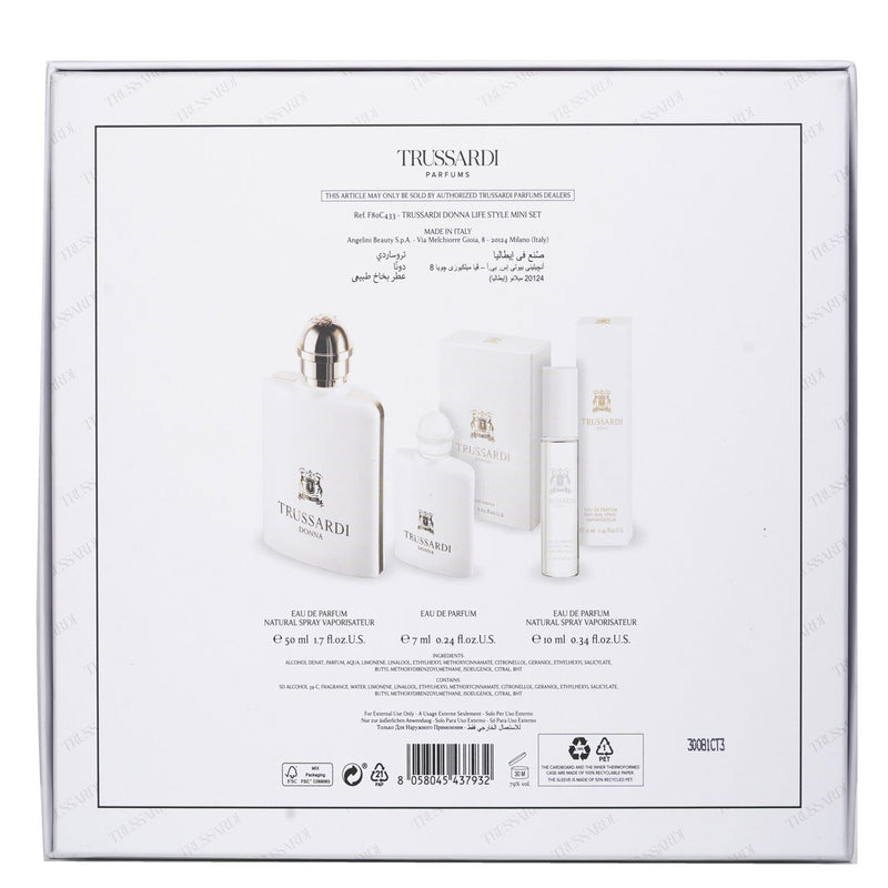 トラサルディ  Donna Life Style Mini Coffret   3pcs