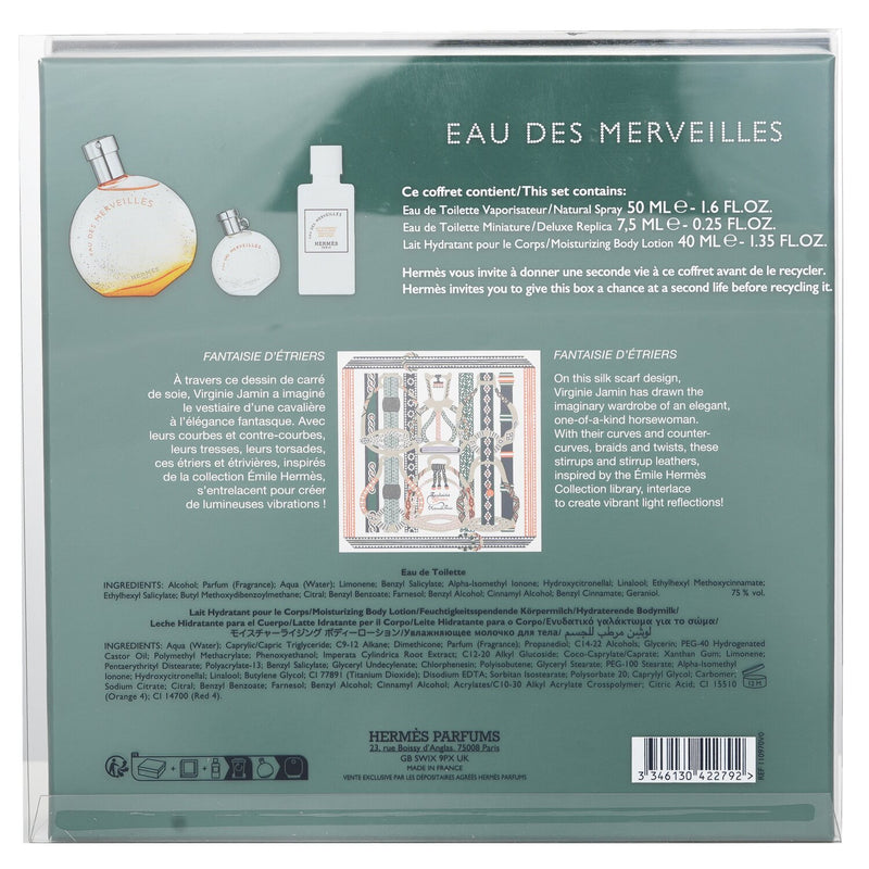 エルメス  Eau Des Merveilles Coffret   3pcs